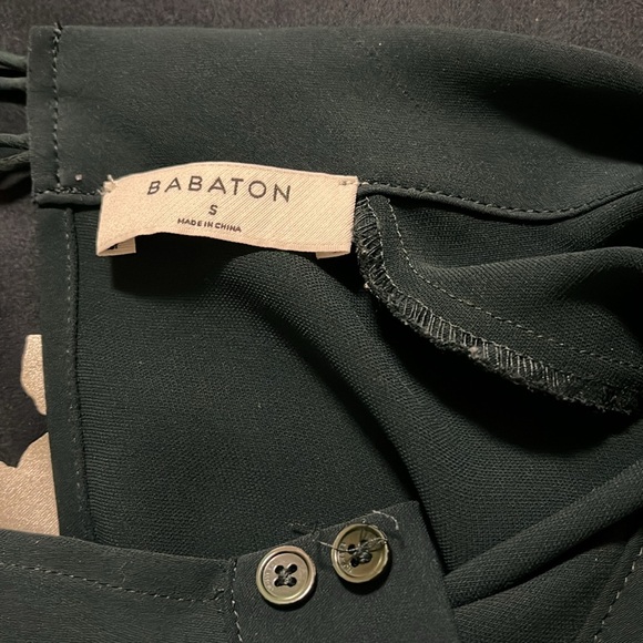 🍁Aritzia Babaton Sz S Granados Blouse - Picture 8 of 9